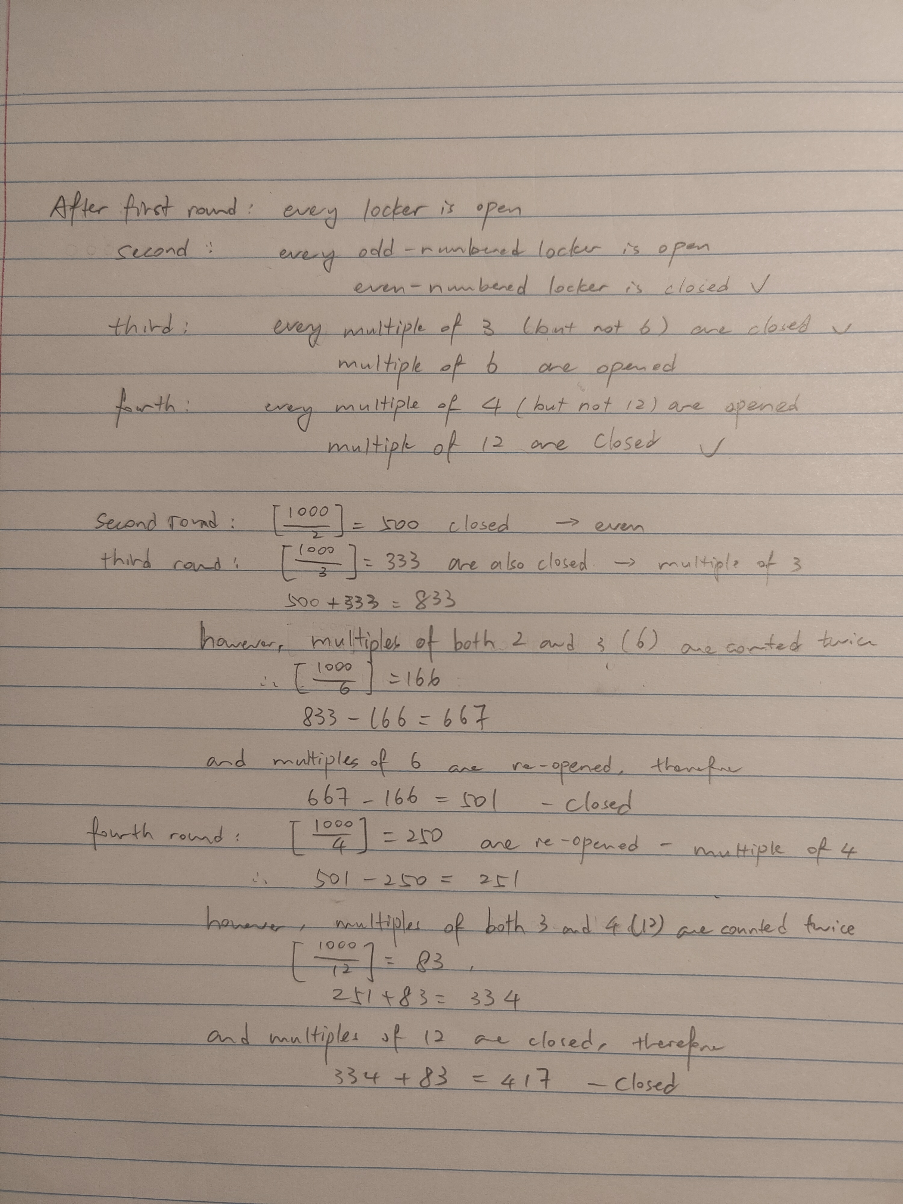 Term 1 Week 5 Senior Problems · Maths Club